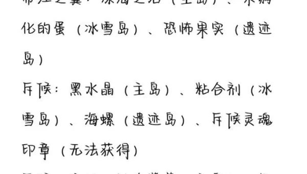 炼金攻略